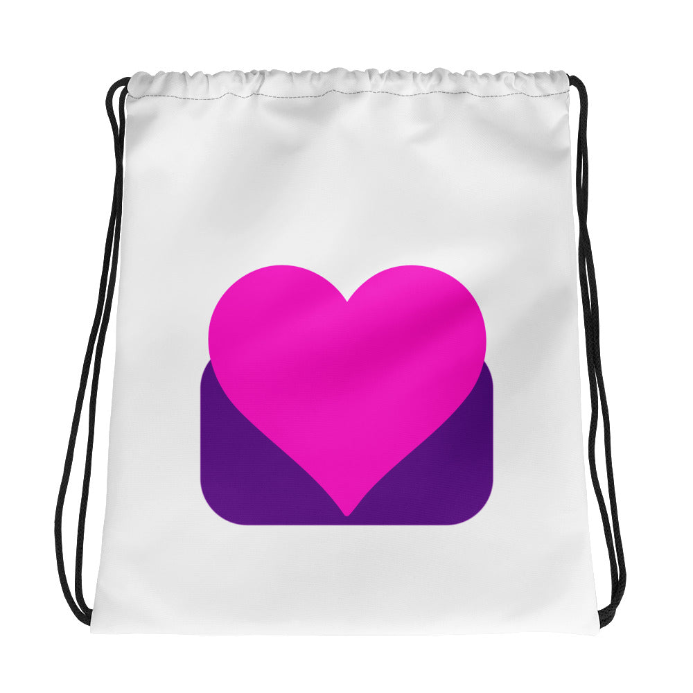 Hearts - Drawstring Bag